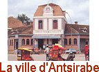 La ville d'Antsirabe